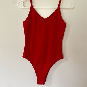 Red Bodysuit